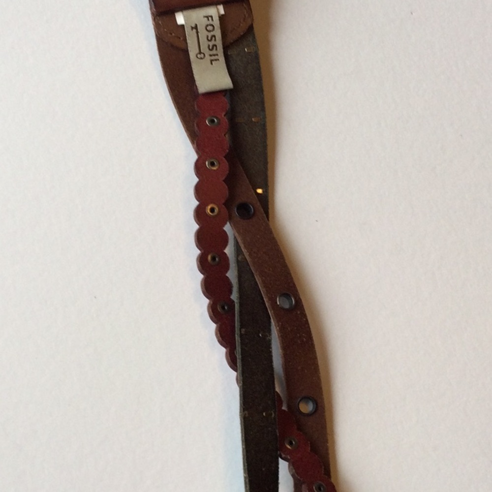 FOSSIL BELT BRAIDED MULTICOLORED - Picture 7 of 7